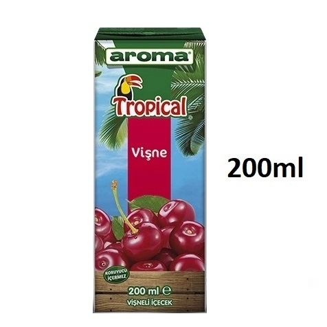 Aroma Tropical Vişne 200ml Pipetli *27 li Koli