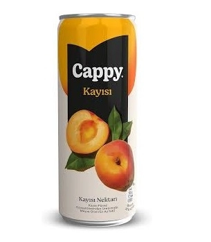 Cappy Kayısı 330ml Teneke Kutu *12’li Koli