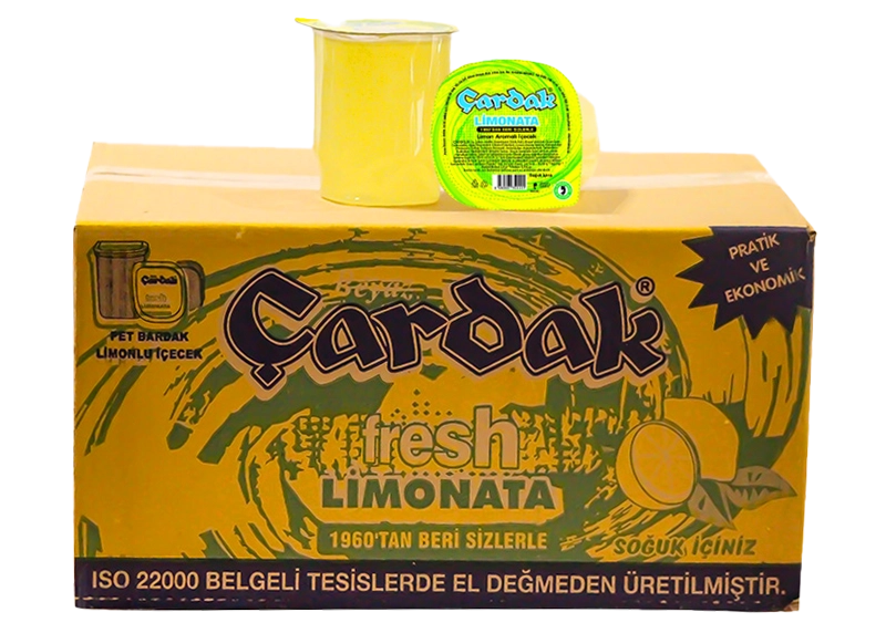 Çardak Bardak Limonata 250ml *40’lı Koli