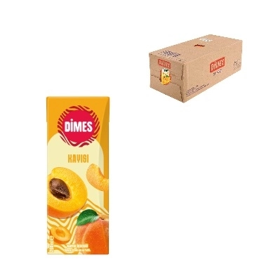 Dimes Kayısı 200ml Pipetli *27 li Koli