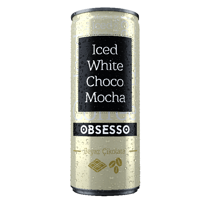 Obsesso Iced White Choco Mocha 250ml *12’li Koli