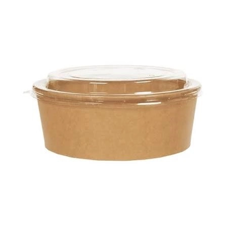 1300cc Kraft Salata/Pilav Kasesi+Kapak 50 li Paket