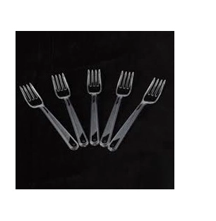 Plastik Lüks Çatal *100 lü Paket