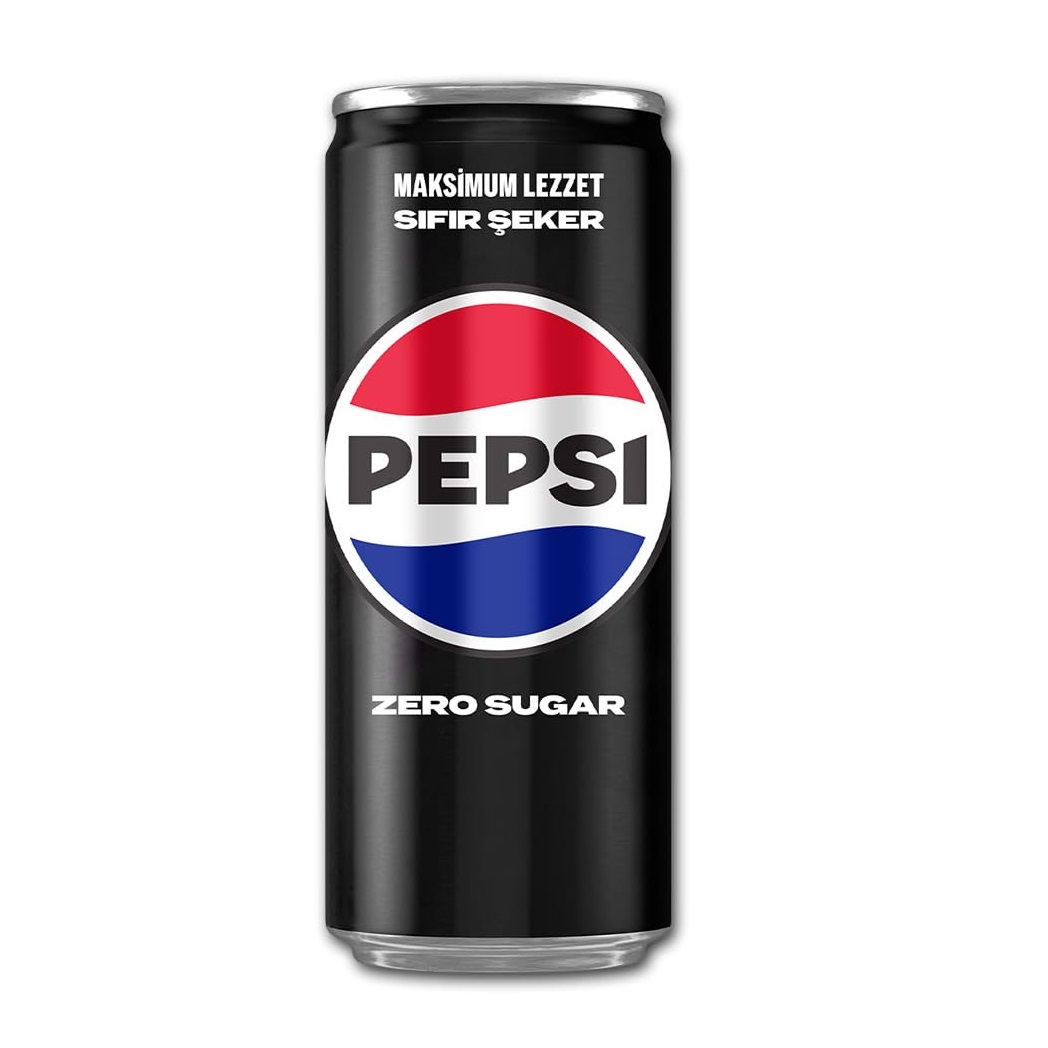 Pepsi Sıfır Şeker Kutu 330ml *12 li Koli