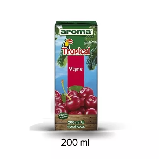 Aroma Tropical Vişne 200ml Pipetli *27 li Koli