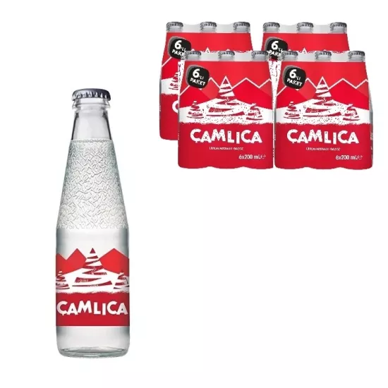 Çamlıca Gazoz Cam Şişe 200ml *24 lü Koli