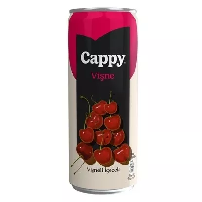 Cappy Vişne 330ml Teneke Kutu *12’li Koli