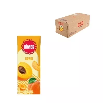 Dimes Kayısı 200ml Pipetli *27 li Koli