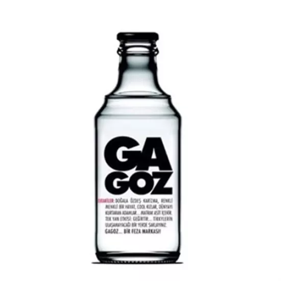 Gagoz Gazozu Cam Şişe 250ml *24 lü Koli