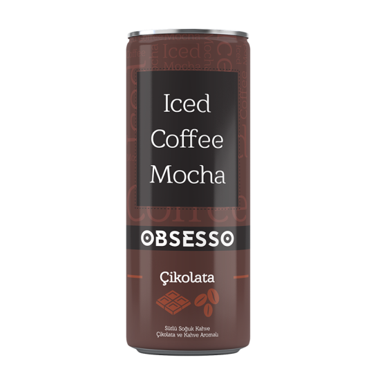 Obsesso Iced Coffee Mocha Çikolata 250ml *12’li Koli