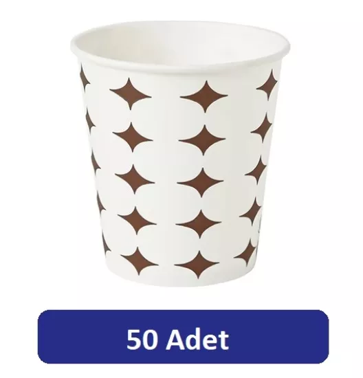 Karton Bardak 7 Oz Standart *50 li Paket