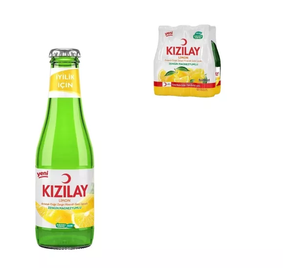 Kızılay Limonlu Soda 200ml *6 lı Paket