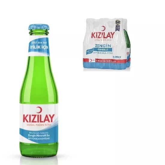 Kızılay Maden Suyu Afyonkarahisar 200ml *6 lı Paket