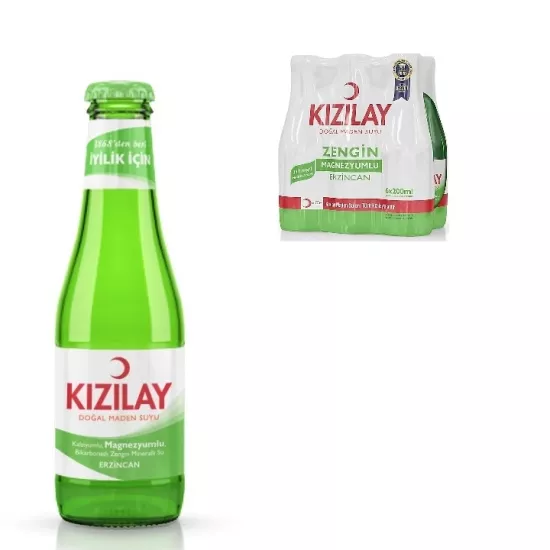 Kızılay Maden Suyu Erzincan 200ml *6 lı Paket