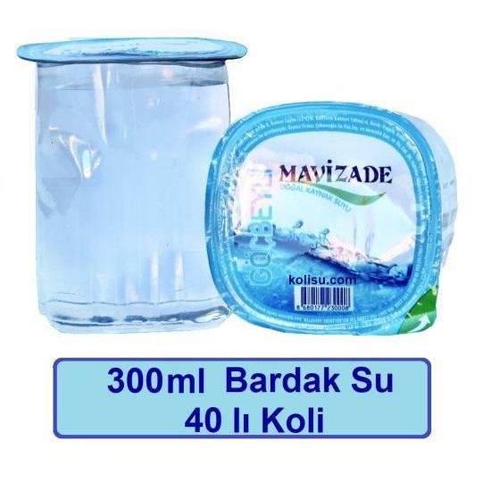 Mavizade Bardak Su 300ml *40’lı Koli