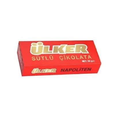Ülker Napoliten Sütlü Çikolata 33gr *20 li Paket