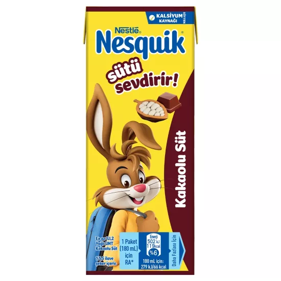 Nesquik Kakaolu Süt 180ml