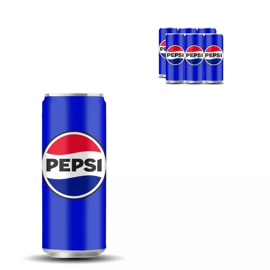 Pepsi Kutu 330ml *6 Adet