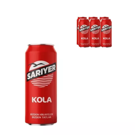 Sarıyer Kola Kutu 330ml *6 Adet