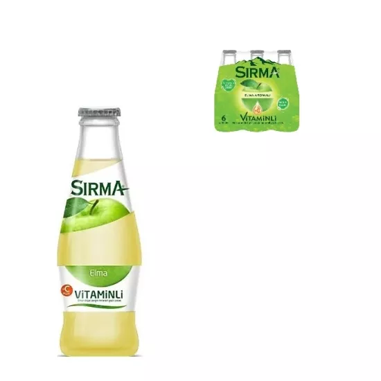 Sırma Elmalı Soda 200ml *6 lı Paket