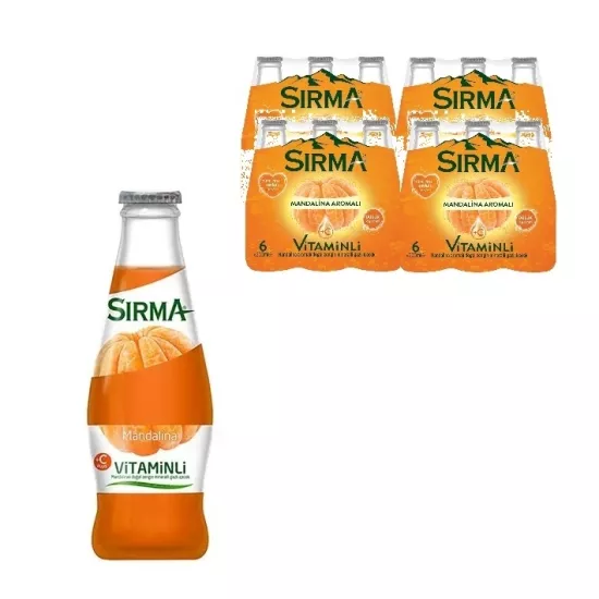 Sırma Mandalinalı Soda *24 lü Koli